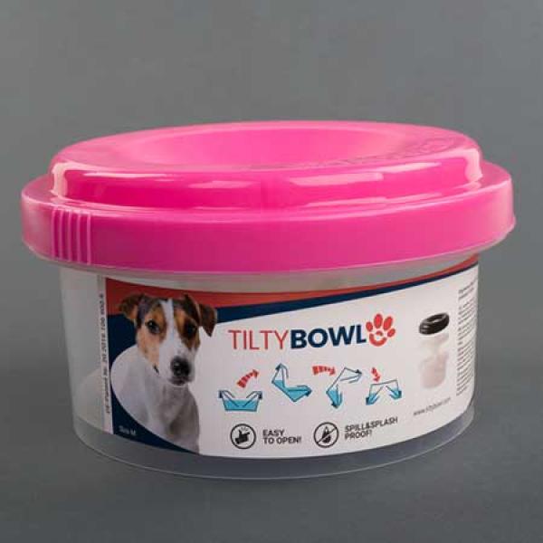 TILTY Bowl - der auslaufsichere Trinknapf für Hunde Gr. M
